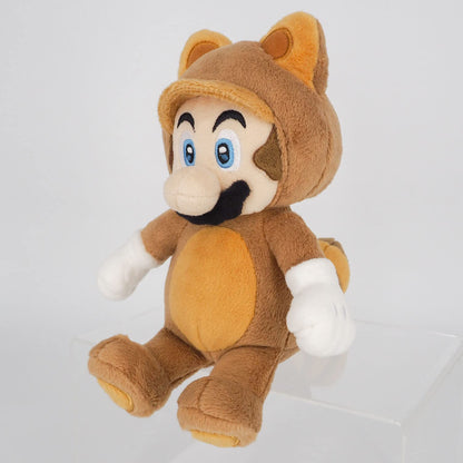 Sanei Boeki Japan Super Mario 3D Land Tanuki Mario 11X11X22Cm Plush Toy- Japan Figure Store - #1 Bring To You The Best Japanese Goods