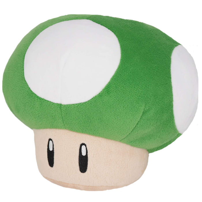 SAN-EI Super Mario All Star Collection Plush Doll 1-Up Mushroom S- Japan Figure Store - #1 Bring To You The Best Japanese Goods