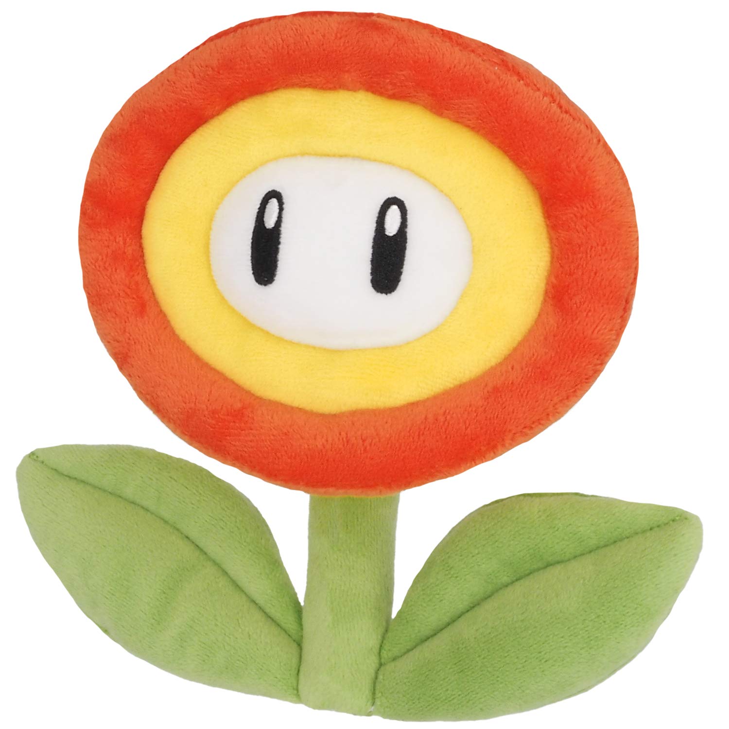 SAN-EI Super Mario All Star Collection Plush Doll Fire Flower S- Japan Figure Store - #1 Bring To You The Best Japanese Goods