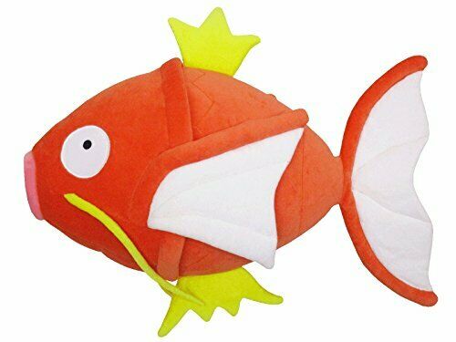Sanei Pokemon All Star Collection Fuwafuwa Cushion - Pz22 - Magikarp Plush15.5 - Japan Figure