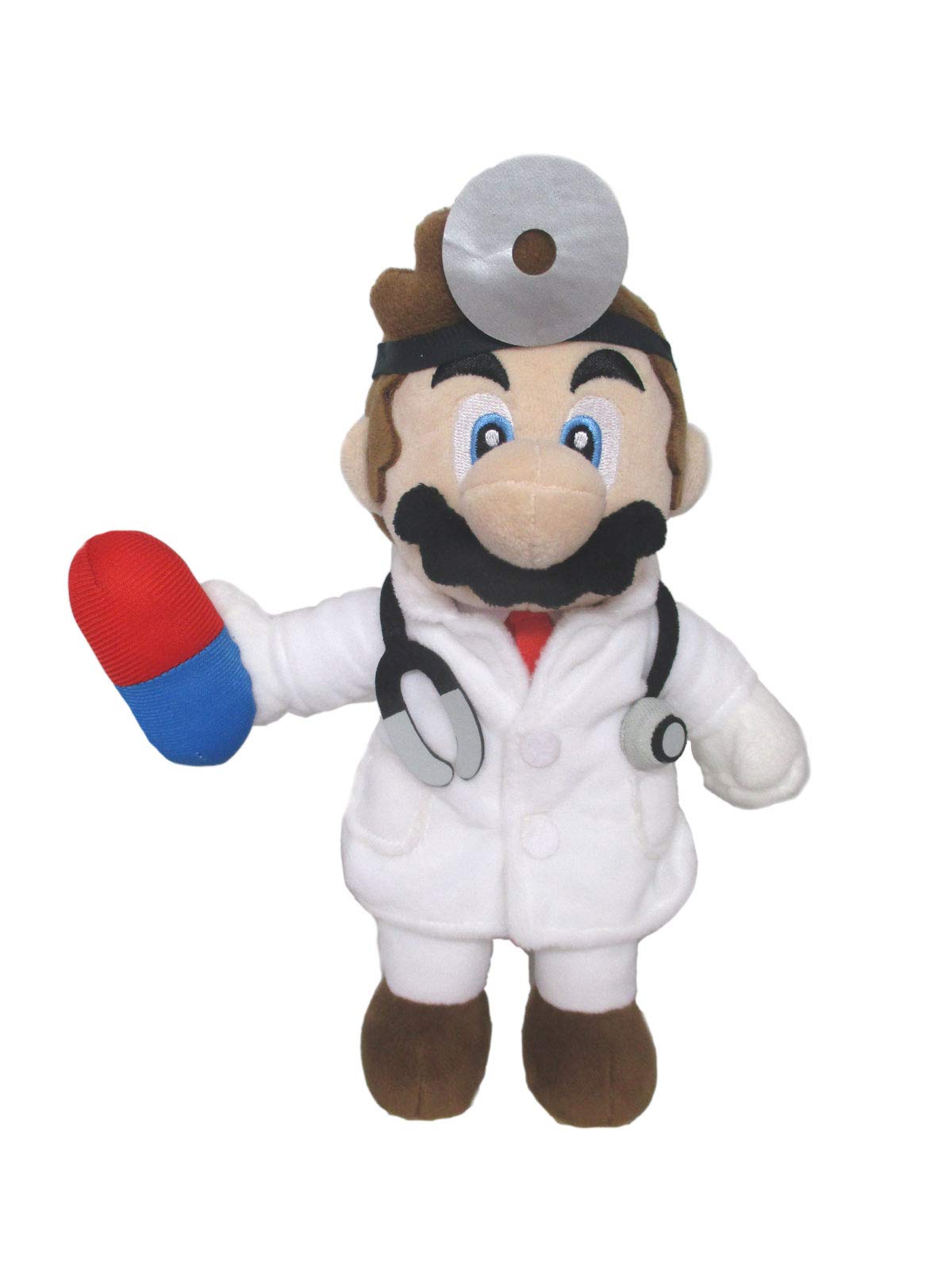 SAN-EI Dr. Mario Plush Doll S Doctor Mario World- Japan Figure Store - #1 Bring To You The Best Japanese Goods