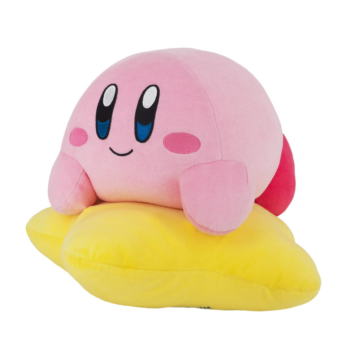 SAN-EI Kirby 30Th Anniversary Mochi Mochi Cushion Plush Doll- Japan Figure Store - #1 Bring To You The Best Japanese Goods