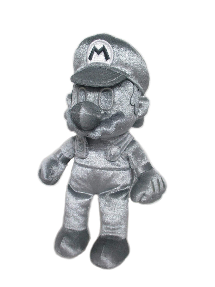 SAN-EI Super Mario All Star Collection Plush Doll Metal Mario S- Japan Figure Store - #1 Bring To You The Best Japanese Goods