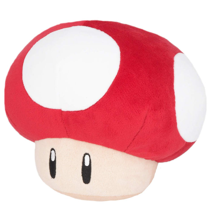 SAN-EI Super Mario All Star Collection Plush Doll Super Mushroom S- Japan Figure Store - #1 Bring To You The Best Japanese Goods