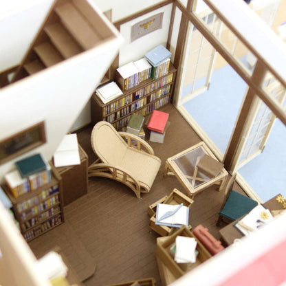 Sankei Studio Ghibli Series 1/35 My Neighbor Totoro Dad&S Study Paper Craft Mk07-45- Japan Figure Store - #1 Bring To You The Best Japanese Goods