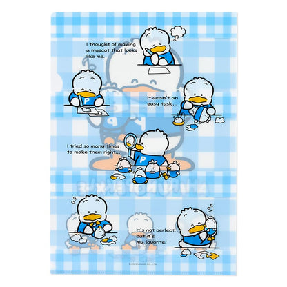 Sanrio Japan Duck Peckle Clear File Set (2) - Our Goods- Japan Figure Store - #1 Bring To You The Best Japanese Goods