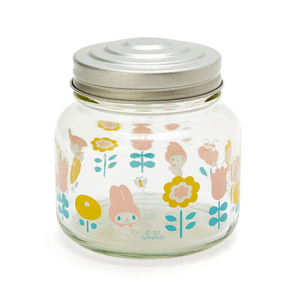 Sanrio 109029 My Melody Glass Canister (Retro Clear Tableware)- Japan Figure Store - #1 Bring To You The Best Japanese Goods