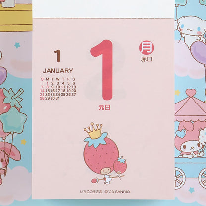Sanrio Characters Wall Calendar 2024 | Japan | 701271- Japan Figure Store - #1 Bring To You The Best Japanese Goods