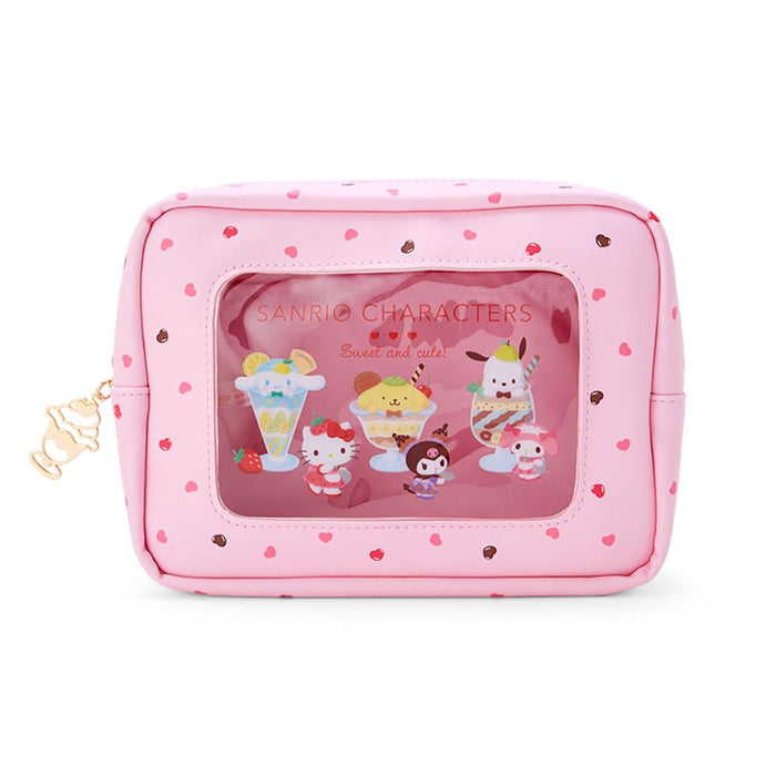 Sanrio 253791 Characters Pouch Japan - Sanrio Parfait- Japan Figure Store - #1 Bring To You The Best Japanese Goods