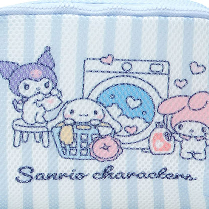 Sanrio 270831 Sanrio Characters Mesh Pouch Sanrio Washing Weather Sanrio Characters Mesh Pouch- Japan Figure Store - #1 Bring To You The Best Japanese Goods