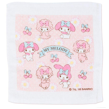 Sanrio My Melody Wet Towel Set Of 3 100% Cotton Japan 29X32Cm 324299- Japan Figure Store - #1 Bring To You The Best Japanese Goods