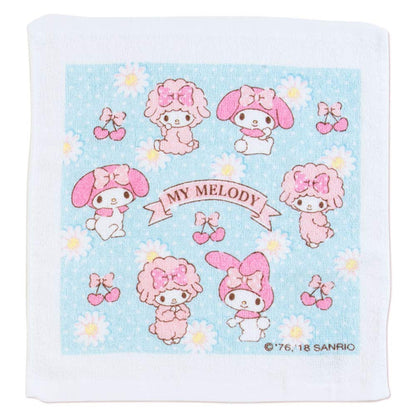 Sanrio My Melody Wet Towel Set Of 3 100% Cotton Japan 29X32Cm 324299- Japan Figure Store - #1 Bring To You The Best Japanese Goods