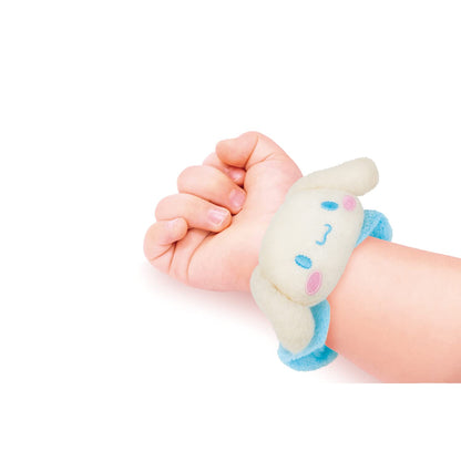 KAWADA Sanrio Baby Fluffy Wrist Rattle Cinnamoroll- Japan Figure Store - #1 Bring To You The Best Japanese Goods