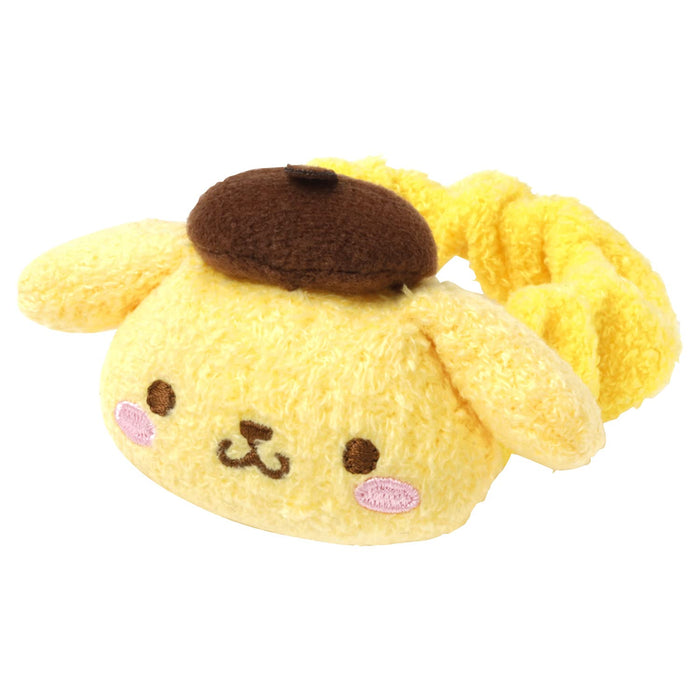 KAWADA Sanrio Baby Fluffy Wrist Rattle Pompompurin- Japan Figure Store - #1 Bring To You The Best Japanese Goods