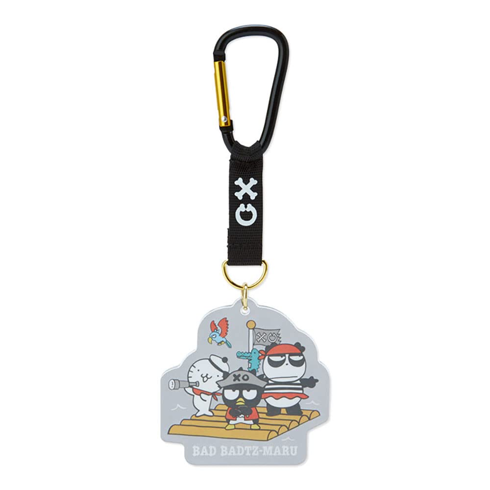 SANRIO Key Chain Bad Badtz-Maru Treasure Hunting Wooden Raft- Japan Figure Store - #1 Bring To You The Best Japanese Goods