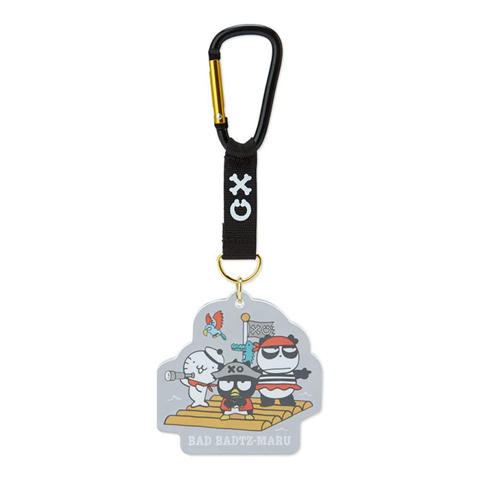 SANRIO Key Chain Bad Badtz-Maru Treasure Hunting Wooden Raft- Japan Figure Store - #1 Bring To You The Best Japanese Goods