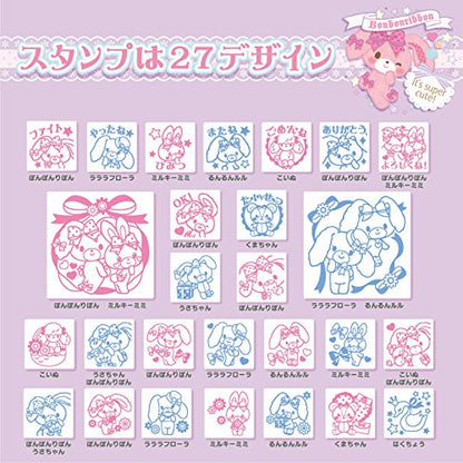 SANRIO Stamp Set 27 Stamps Bonbonribbon- Japan Figure Store - #1 Bring To You The Best Japanese Goods