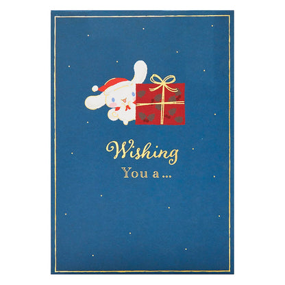 Sanrio Christmas Card Message Card Cinnamoroll Tree Deco Greeting Card Jx 67-3 525375- Japan Figure Store - #1 Bring To You The Best Japanese Goods