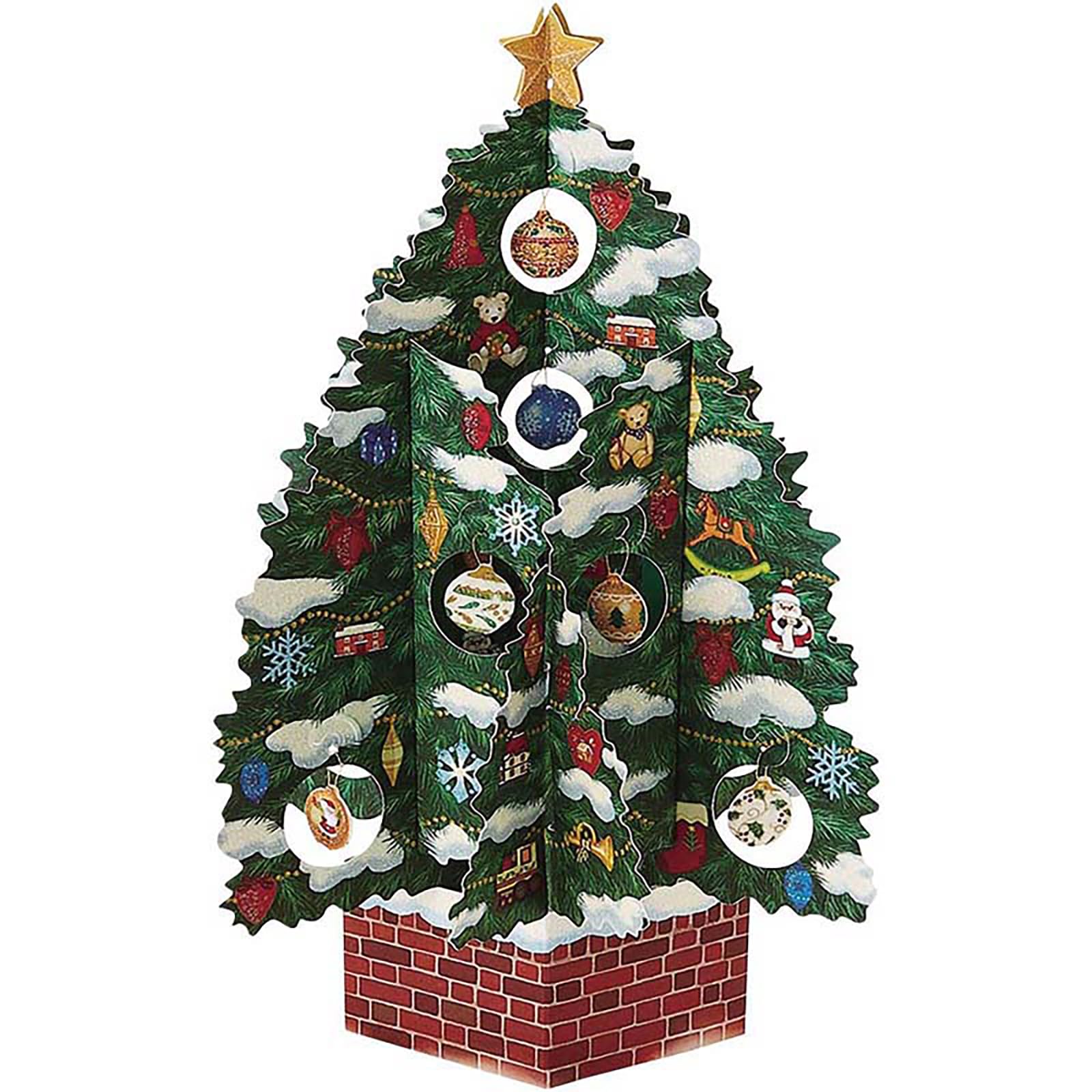 Sanrio Christmas Card Tree 524565 Jx 58-3 Overseas Shipping- Japan Figure Store - #1 Bring To You The Best Japanese Goods