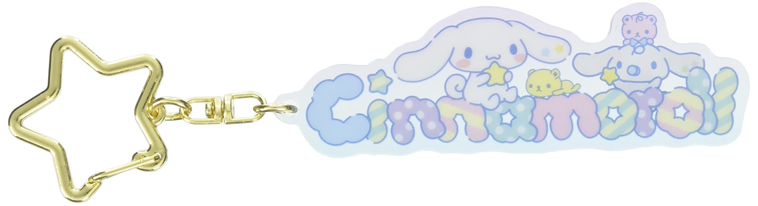 SANRIO Star-Shaped Keyring Acrylic Keychain Cinnamoroll- Japan Figure Store - #1 Bring To You The Best Japanese Goods