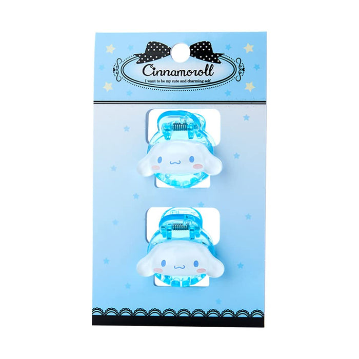 Sanrio Cinnamoroll Clear Mini Hair Clip Set Japan 703753- Japan Figure Store - #1 Bring To You The Best Japanese Goods
