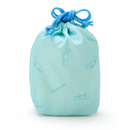 Sanrio 339954 Cinnamoroll Clear Pouch With Drawstring Simple Design Cinnamoroll Clear Pouch- Japan Figure Store - #1 Bring To You The Best Japanese Goods