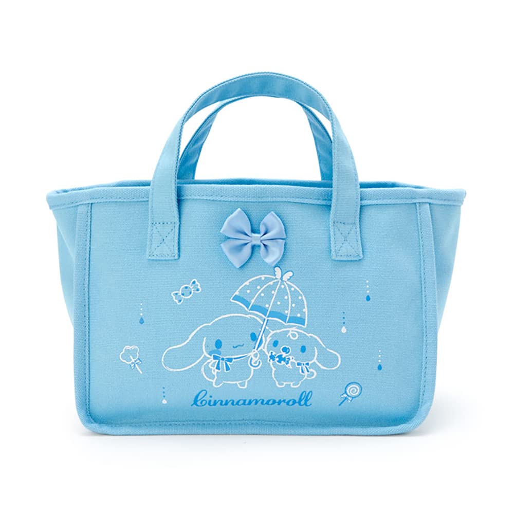 Sanrio 412830 Cinnamoroll Cosmetic Bag Sky Blue Candy Design Japanese Cosmetic Bag- Japan Figure Store - #1 Bring To You The Best Japanese Goods