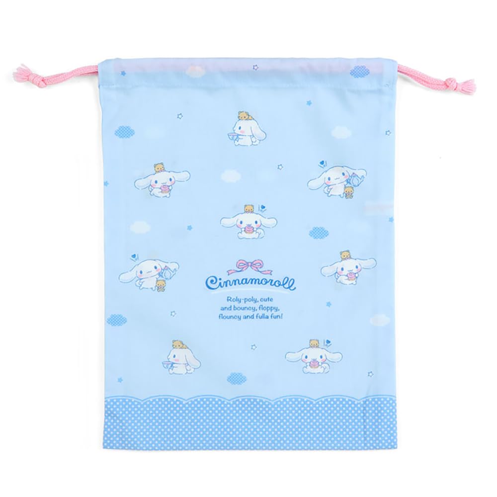 Sanrio Japan Cinnamoroll Drawstring Bag M 255203- Japan Figure Store - #1 Bring To You The Best Japanese Goods