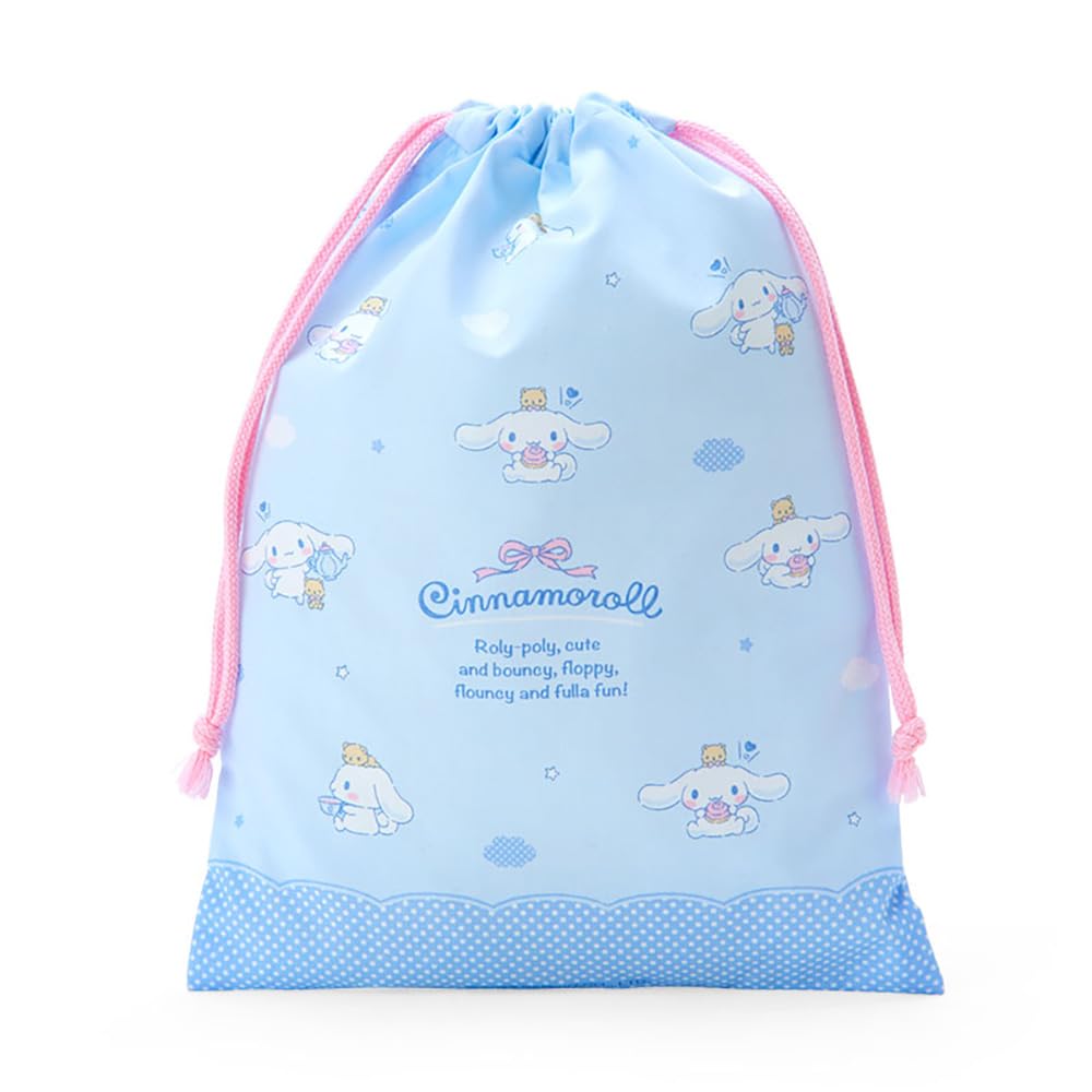 Sanrio Japan Cinnamoroll Drawstring Bag M 255203- Japan Figure Store - #1 Bring To You The Best Japanese Goods