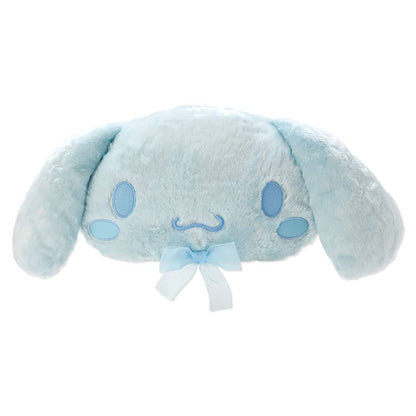 Sanrio 412945 Cinnamoroll Face Cushion Sky Blue Candy Design Kawaii Face Cushion- Japan Figure Store - #1 Bring To You The Best Japanese Goods