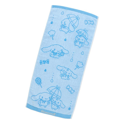 Sanrio 413135 Cinnamoroll Face Towel Sky Blue Candy Design Cinnamoroll Towel Sanrio Face Towel- Japan Figure Store - #1 Bring To You The Best Japanese Goods