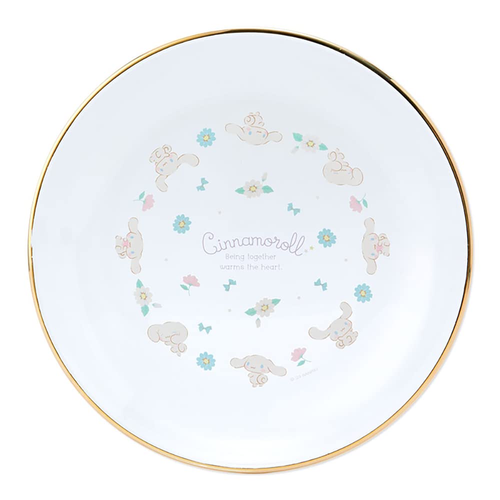 Sanrio Cinnamoroll Japan Glass Plate 080373- Japan Figure Store - #1 Bring To You The Best Japanese Goods