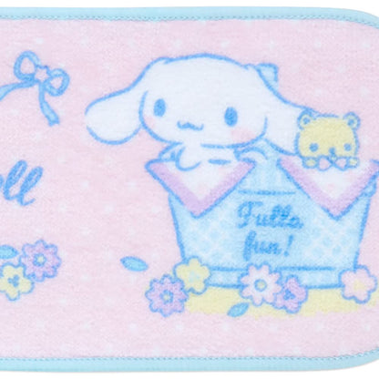 SANRIO Half-Size Mini Hand Towel Set 2 Pcs Cinnamoroll- Japan Figure Store - #1 Bring To You The Best Japanese Goods