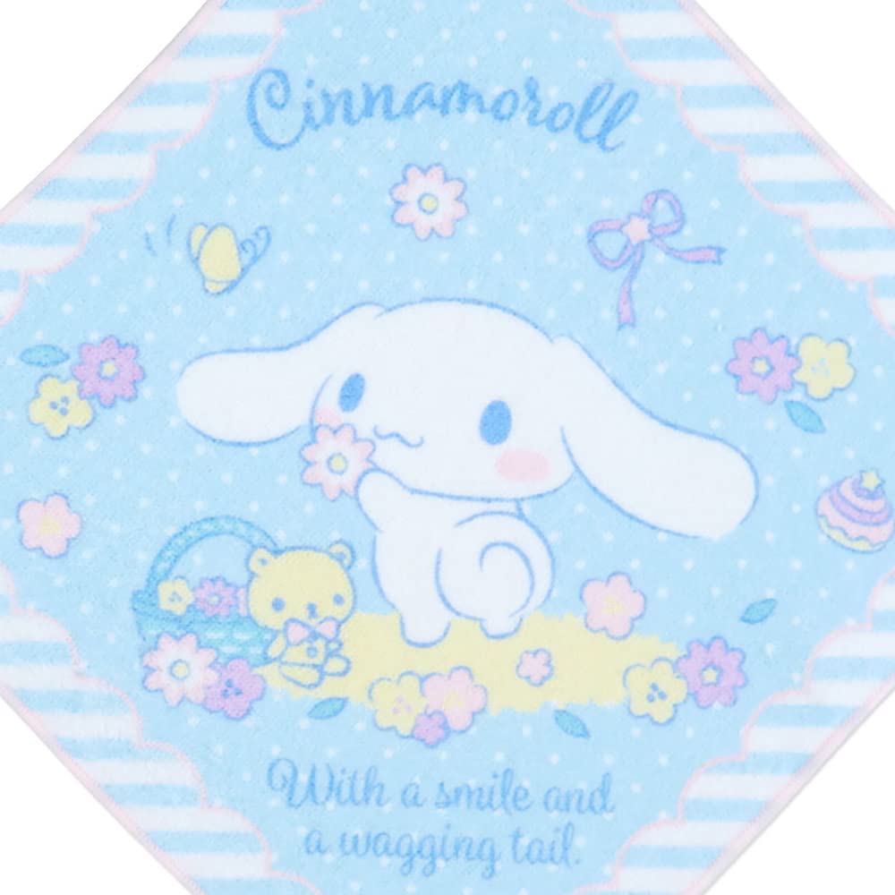 SANRIO Hand Towel With Loop Set 3 Pcs Cinnamoroll- Japan Figure Store - #1 Bring To You The Best Japanese Goods
