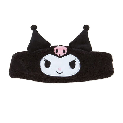 Sanrio Hair Band Hair Turban Headband Black Kuromi Kuromi Face Wash Makeup Free Size Girl Character 986216 Sanrio- Japan Figure Store - #1 Bring To You The Best Japanese Goods
