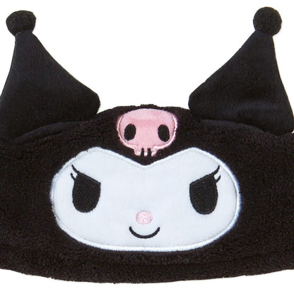Sanrio Hair Band Hair Turban Headband Black Kuromi Kuromi Face Wash Makeup Free Size Girl Character 986216 Sanrio- Japan Figure Store - #1 Bring To You The Best Japanese Goods