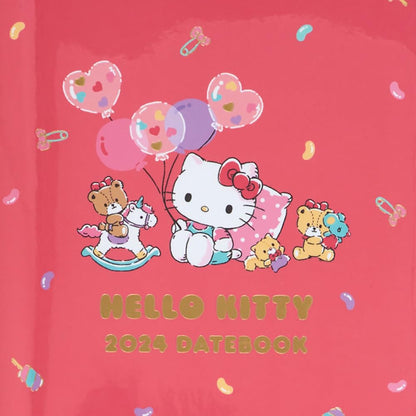 Sanrio Hello Kitty B6 Date Book 2024 - Japan- Japan Figure Store - #1 Bring To You The Best Japanese Goods