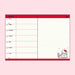 Sanrio Hello Kitty B6 Horizontal Ruled Diary 2024 Japan 703273- Japan Figure Store - #1 Bring To You The Best Japanese Goods