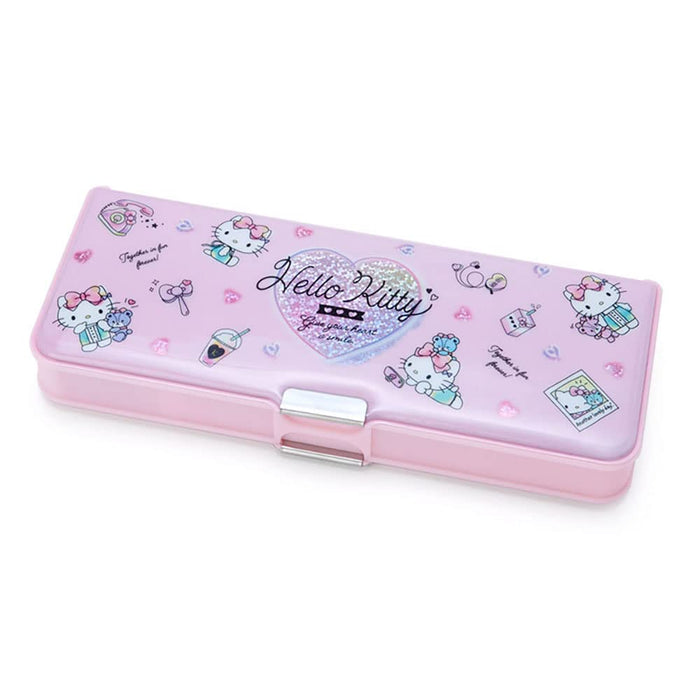 SANRIO Double-Sided Open Pencil Case Hello Kitty- Japan Figure Store - #1 Bring To You The Best Japanese Goods