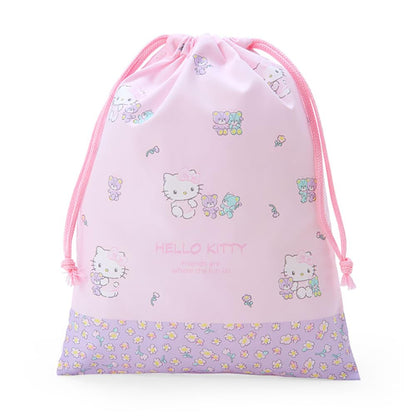 Sanrio Hello Kitty Drawstring Pouch From Japan - M 254703- Japan Figure Store - #1 Bring To You The Best Japanese Goods