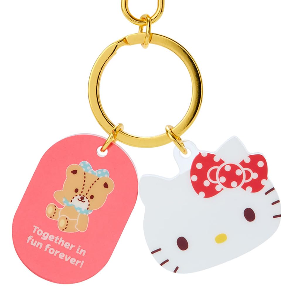 Sanrio Hello Kitty Face Keychain 907821 - Made In Japan- Japan Figure Store - #1 Bring To You The Best Japanese Goods