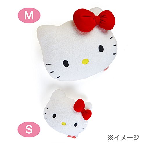 Sanrio Hello Kitty Face Shaped Cushion M- Japan Figure Store - #1 Bring To You The Best Japanese Goods