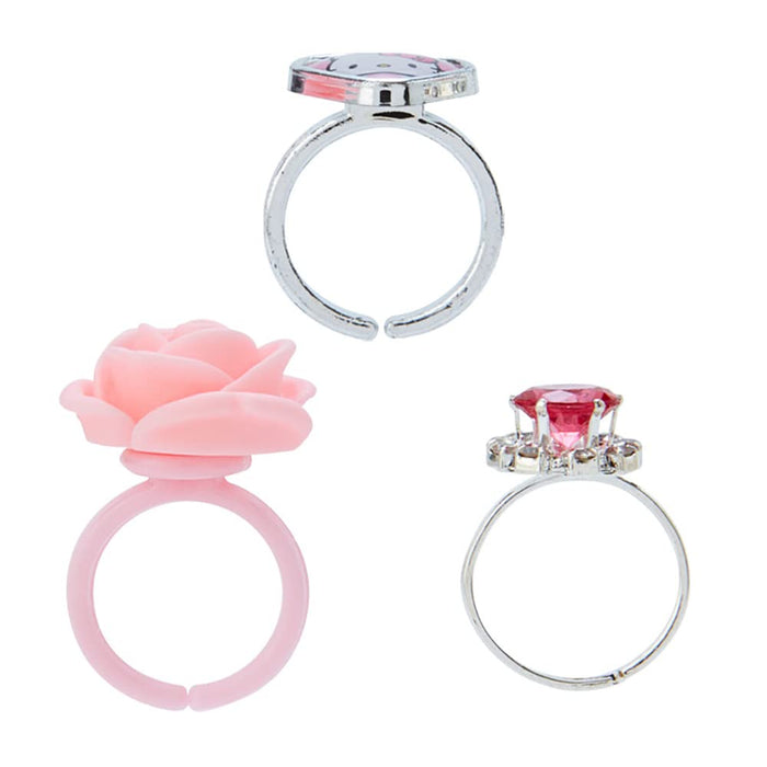 Sanrio Hello Kitty Fashionable And Cute Ring Set - Japanese Hello Kitty Ring Set- Japan Figure Store - #1 Bring To You The Best Japanese Goods