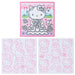 Sanrio Hello Kitty Hatte Foil Sheet Set From Japan 549525- Japan Figure Store - #1 Bring To You The Best Japanese Goods