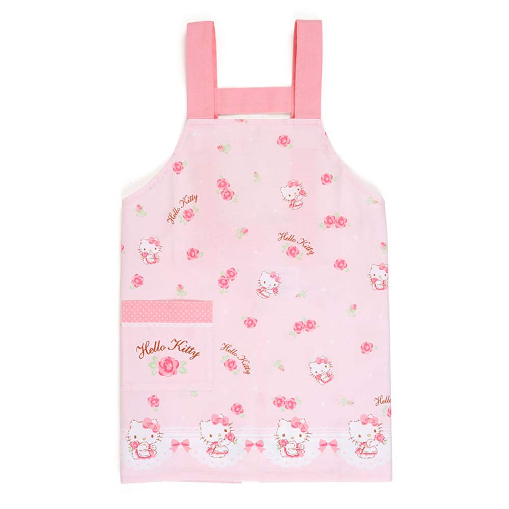 Sanrio Hello Kitty Kids Apron Rose Japan 120Cm 913057- Japan Figure Store - #1 Bring To You The Best Japanese Goods