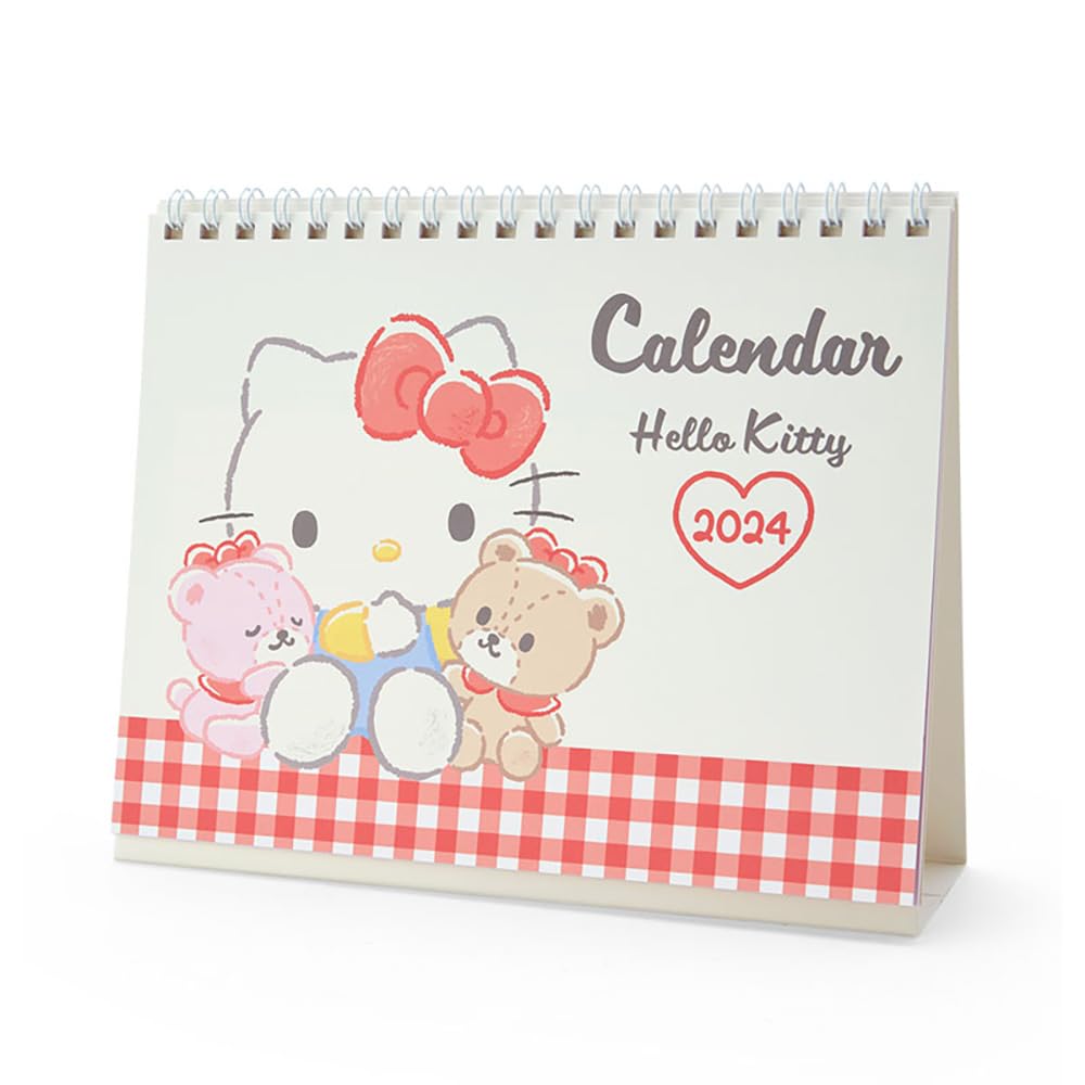 Sanrio Hello Kitty Ring Calendar 2024 - Japan 699616- Japan Figure Store - #1 Bring To You The Best Japanese Goods