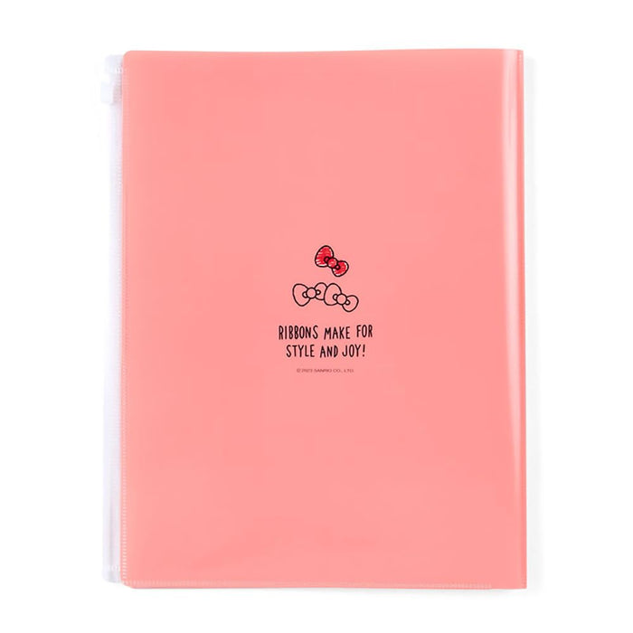 Sanrio Hello Kitty 6 Pocket Clear File 549614 - Japan- Japan Figure Store - #1 Bring To You The Best Japanese Goods