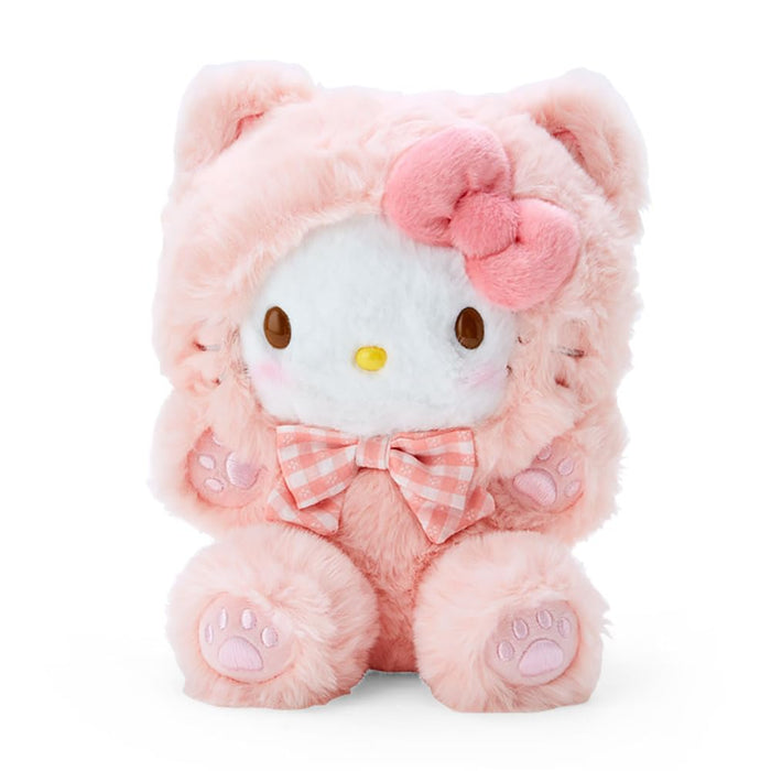 Sanrio Hello Kitty Plush Toy I Love Neko Neko Series 19x15x12.7cm Size- Japan Figure Store - #1 Bring To You The Best Japanese Goods
