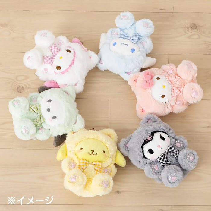 Sanrio Hello Kitty Plush Toy I Love Neko Neko Series 19x15x12.7cm Size- Japan Figure Store - #1 Bring To You The Best Japanese Goods