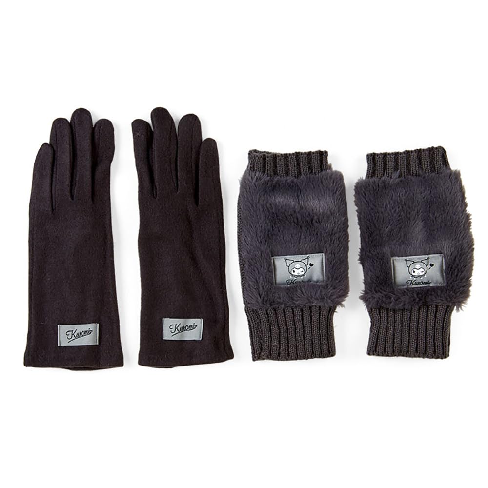 Sanrio Kuromi 3Way Gloves 569607- Japan Figure Store - #1 Bring To You The Best Japanese Goods